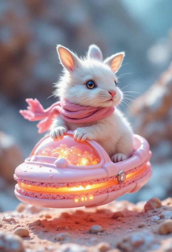 AI-generated image analyzed by PromptLens