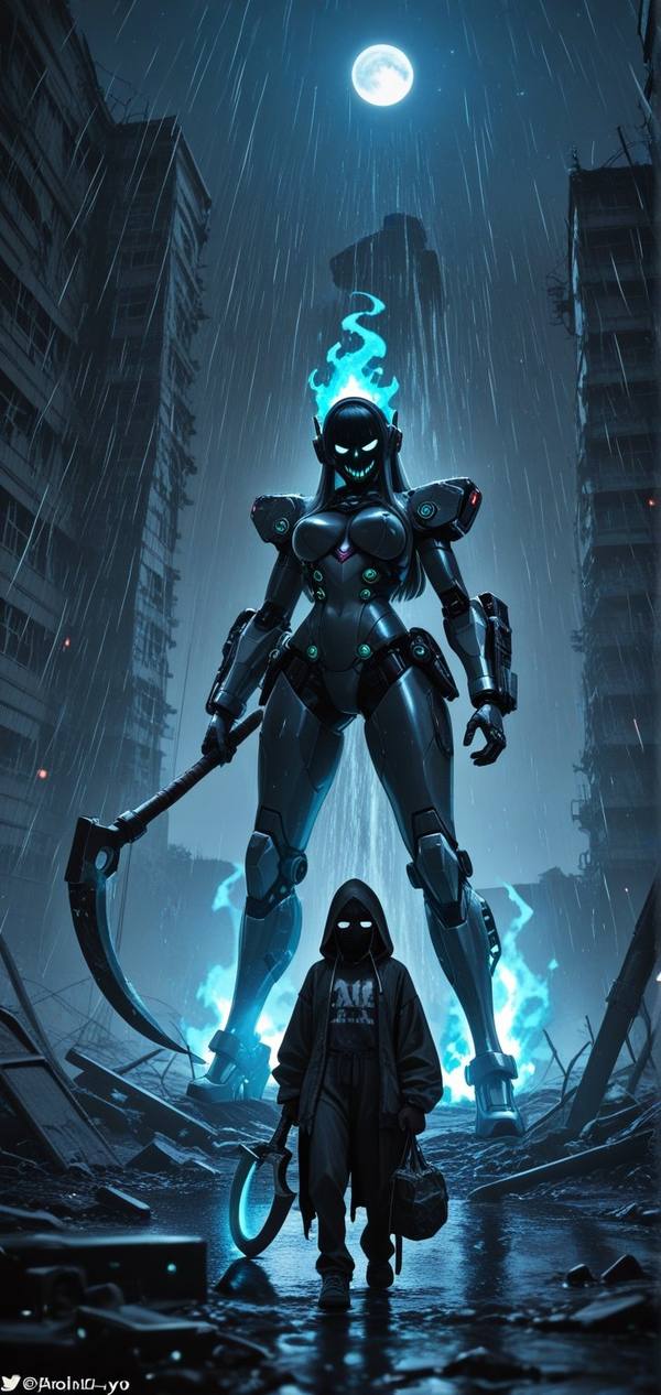 AI-generated image analyzed by PromptLens