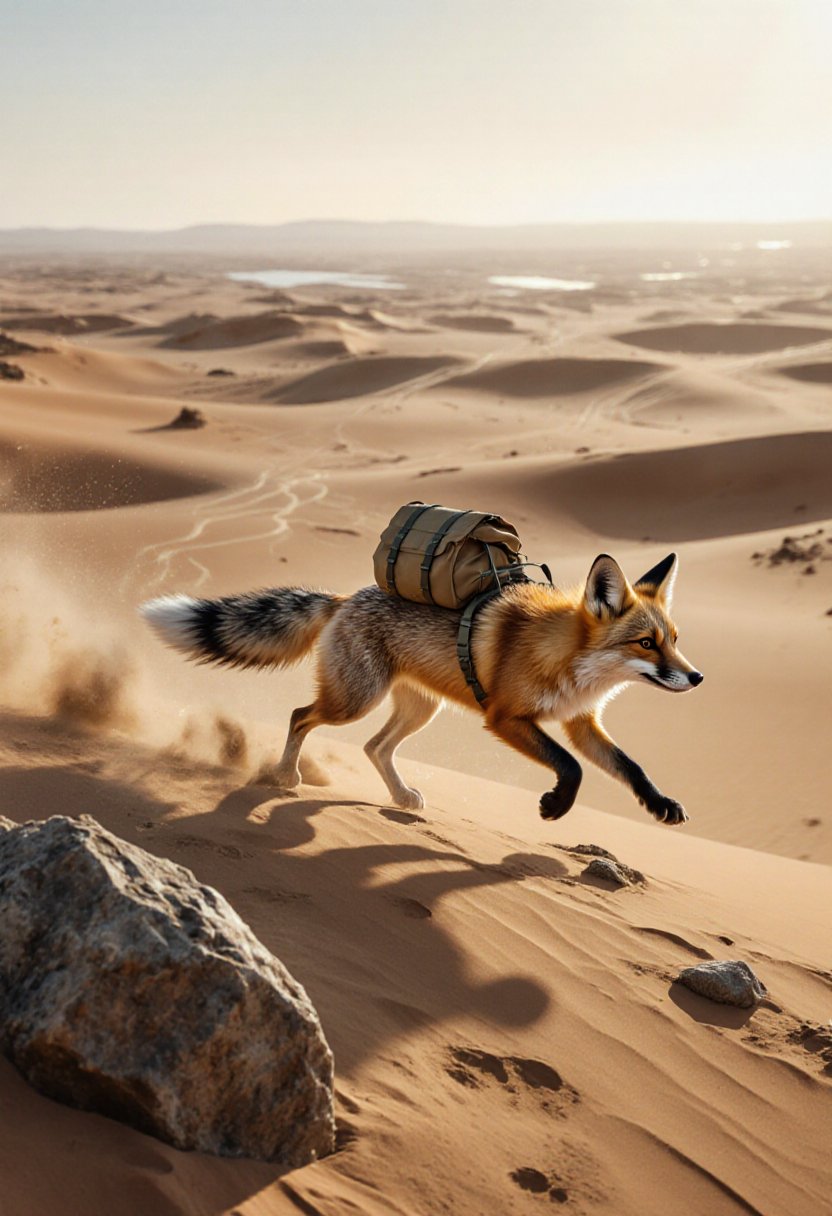 AI-generated image analyzed by PromptLens