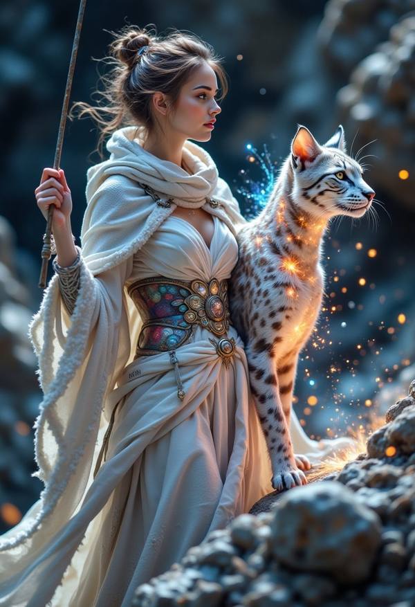 AI-generated image analyzed by PromptLens