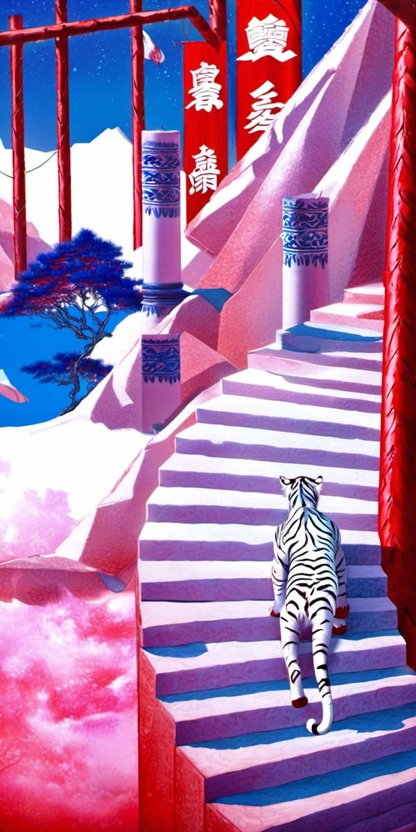 AI-generated image analyzed by PromptLens