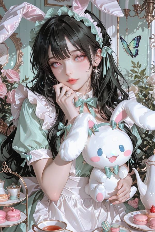 AI-generated image analyzed by PromptLens