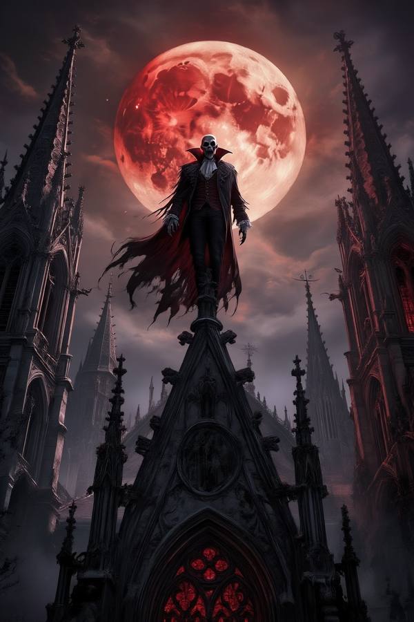 AI-generated image analyzed by PromptLens