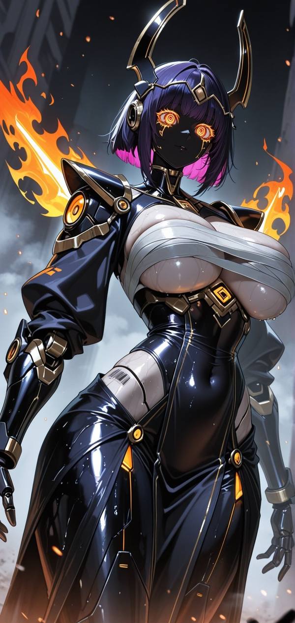 AI-generated image analyzed by PromptLens