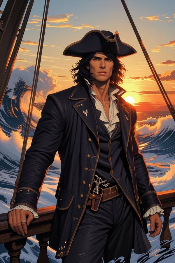 AI-generated image analyzed by PromptLens