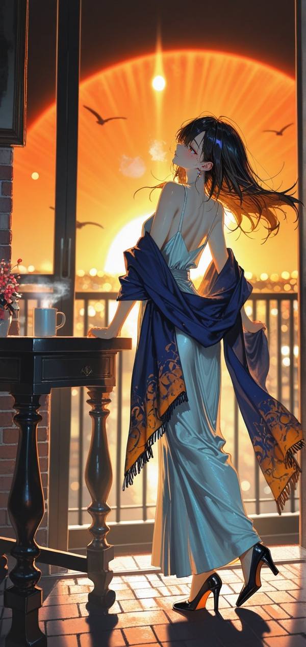 AI-generated image analyzed by PromptLens