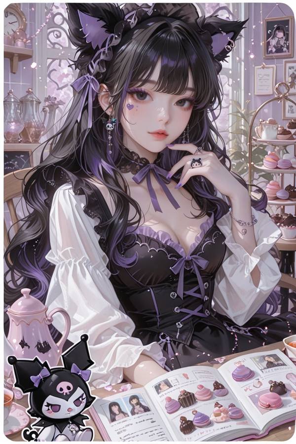 AI-generated image analyzed by PromptLens