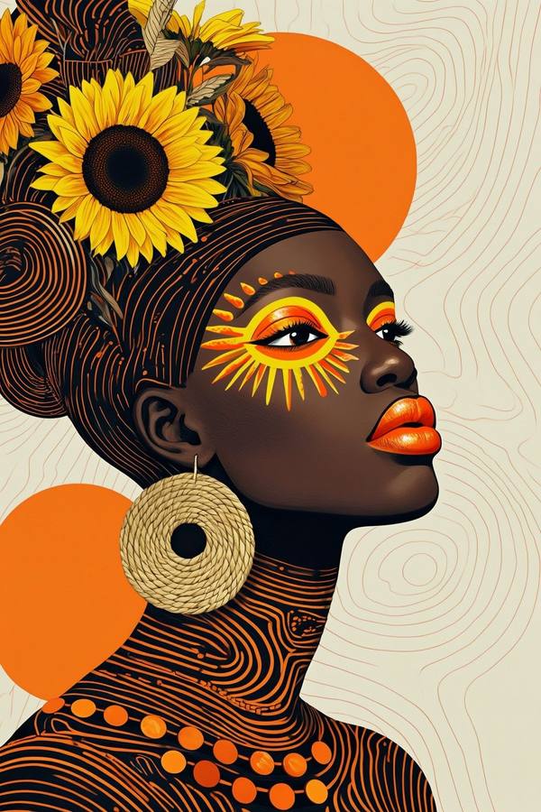 AI-generated image analyzed by PromptLens