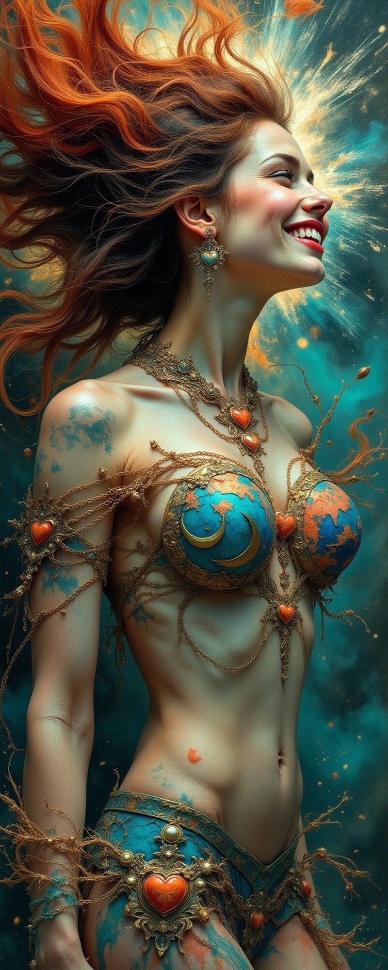 AI-generated image analyzed by PromptLens