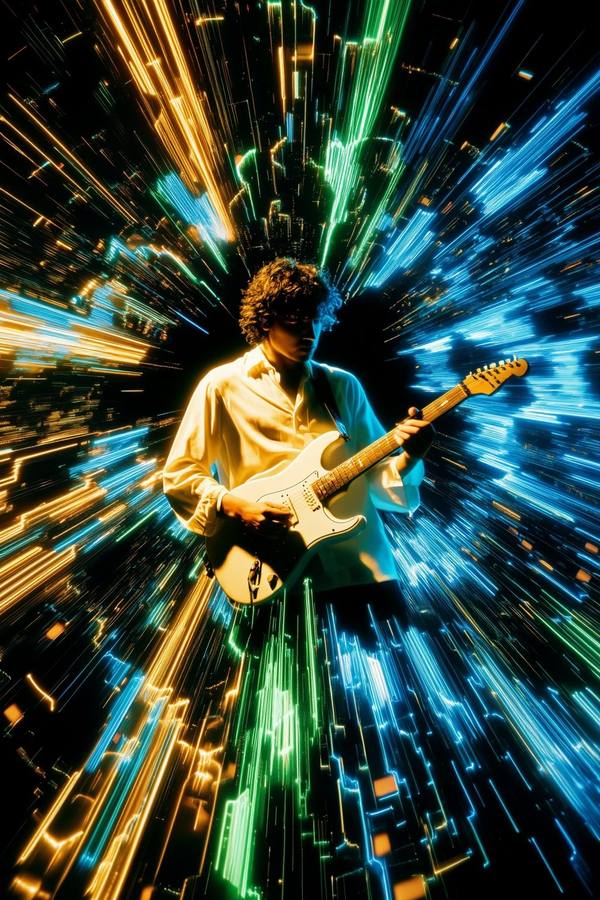 AI-generated image analyzed by PromptLens