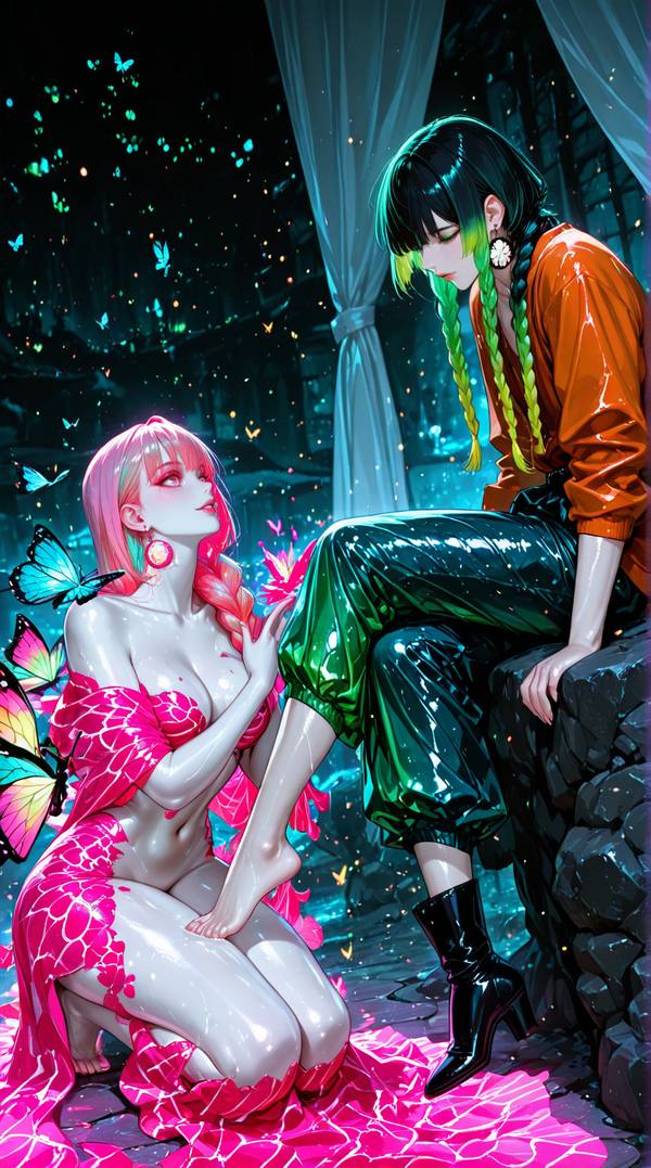 AI-generated image analyzed by PromptLens