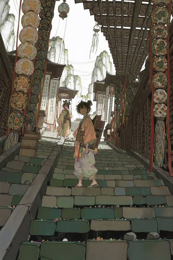 AI-generated image analyzed by PromptLens