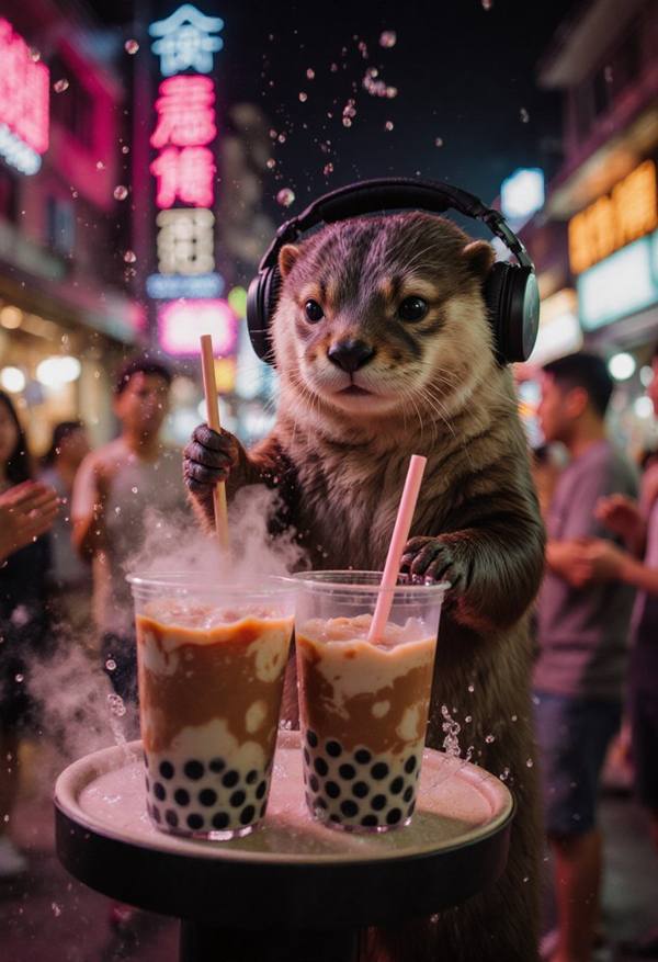 AI-generated image analyzed by PromptLens