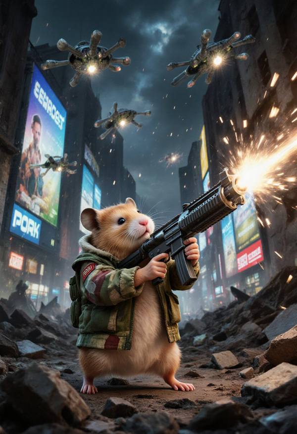 AI-generated image analyzed by PromptLens