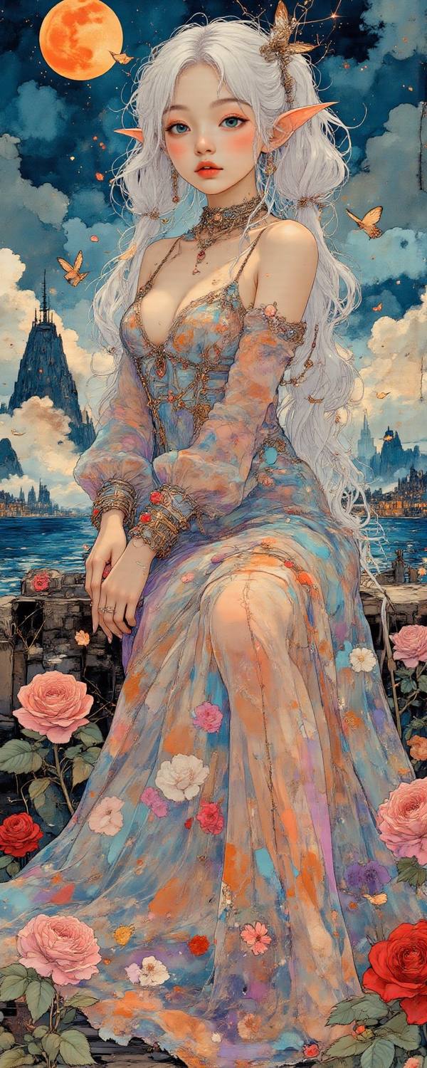 AI-generated image analyzed by PromptLens