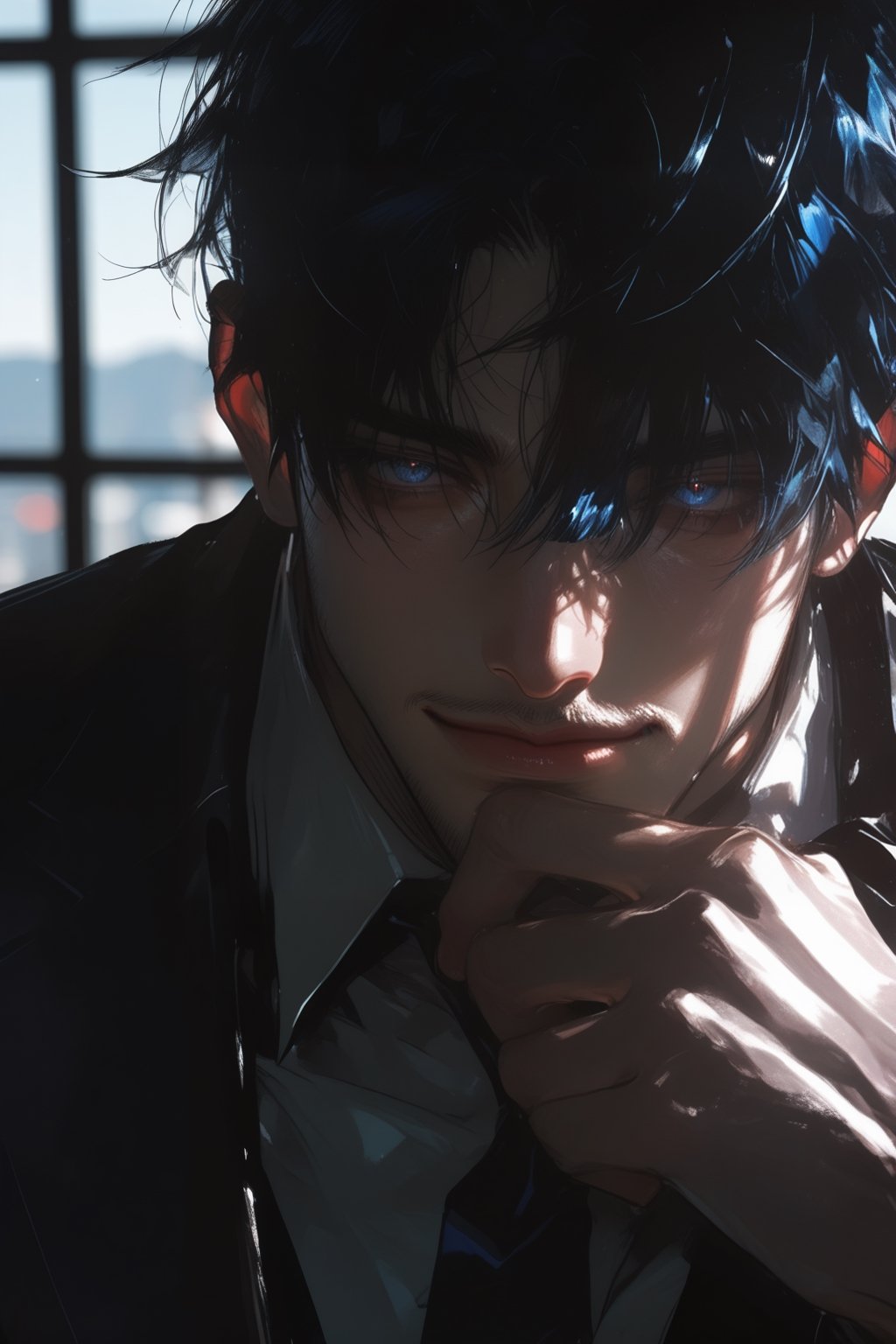 AI-generated image analyzed by PromptLens