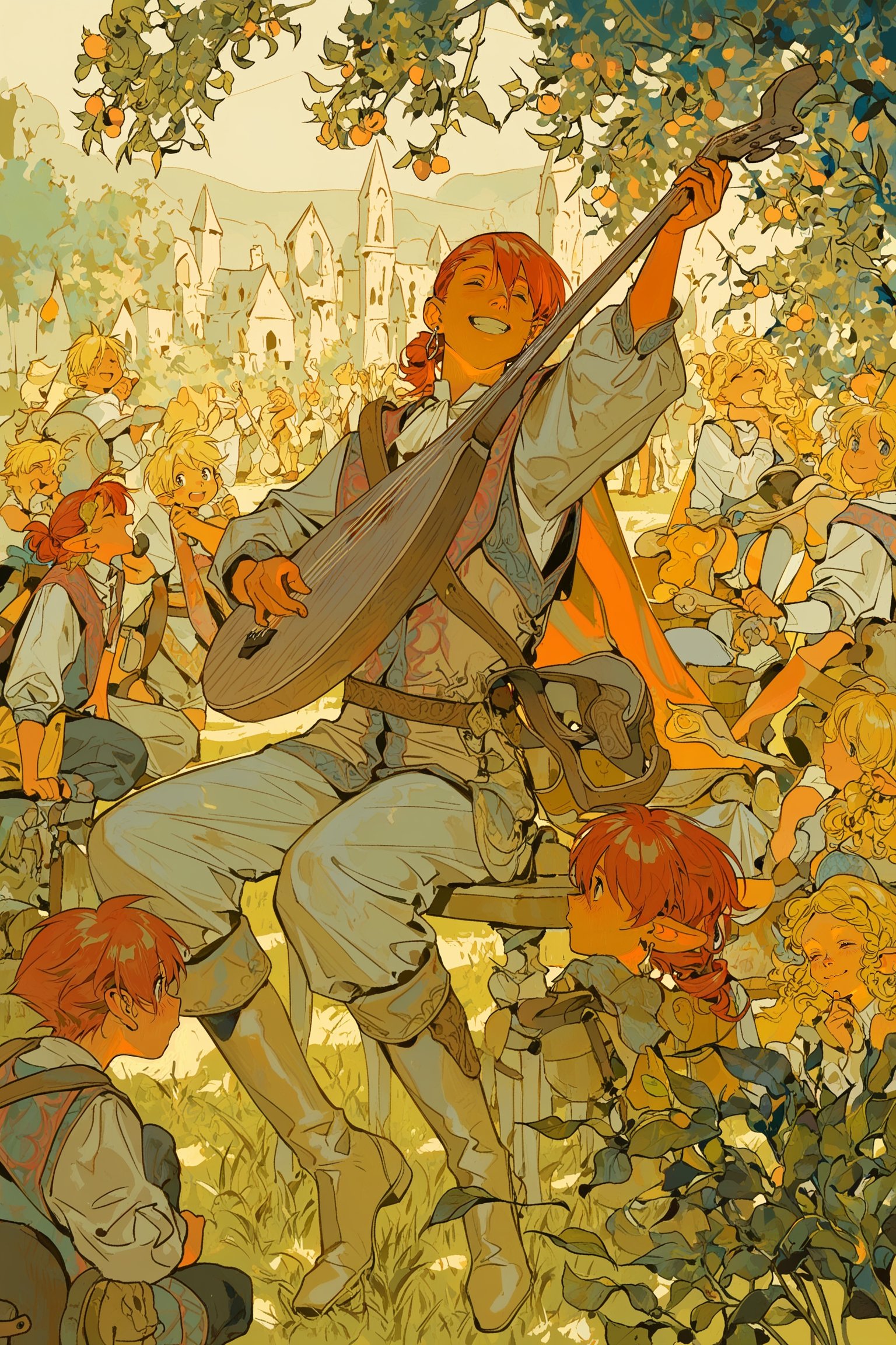 AI-generated image analyzed by PromptLens