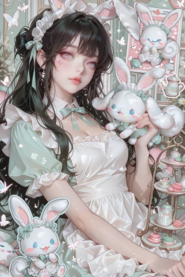 AI-generated image analyzed by PromptLens