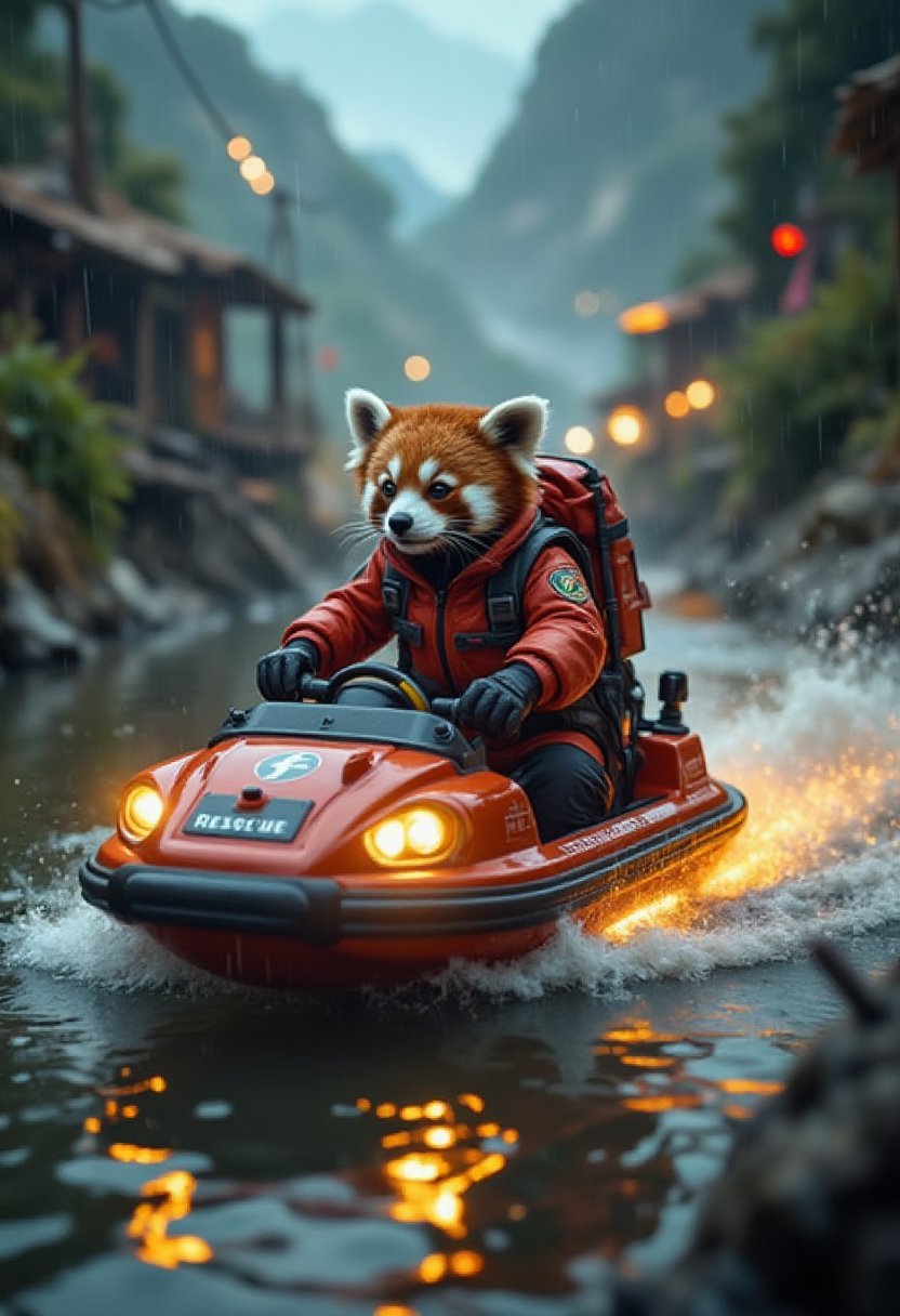 AI-generated image analyzed by PromptLens