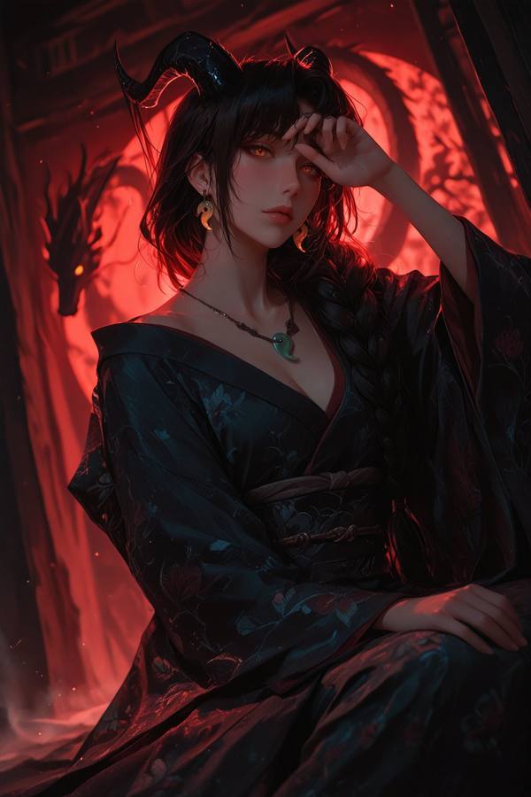 AI-generated image analyzed by PromptLens