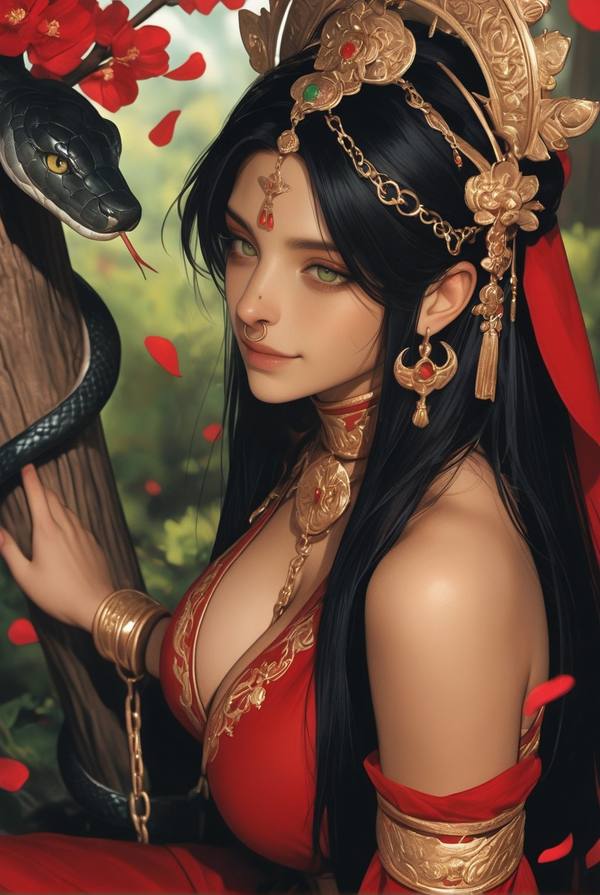 AI-generated image analyzed by PromptLens