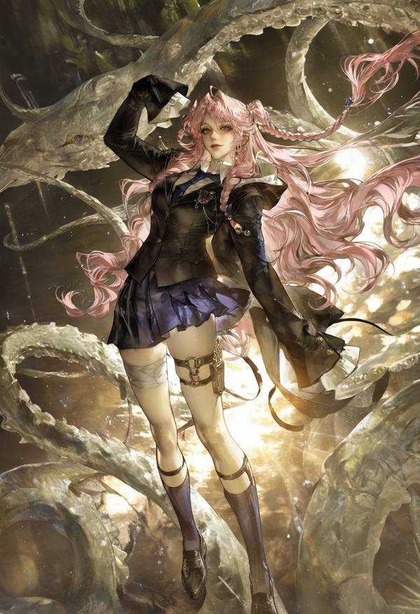 AI-generated image analyzed by PromptLens