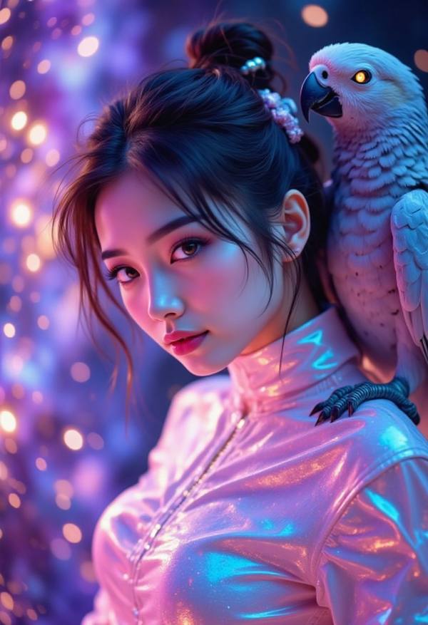 AI-generated image analyzed by PromptLens