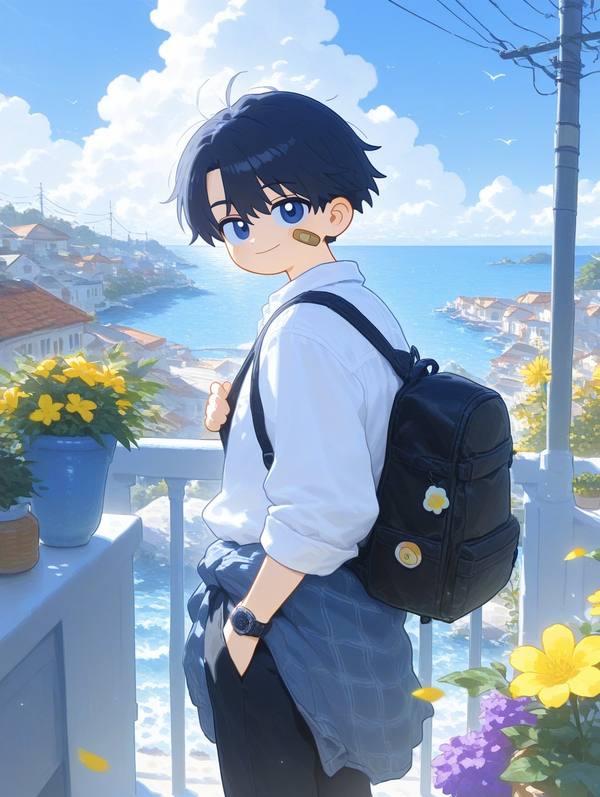 AI-generated image analyzed by PromptLens