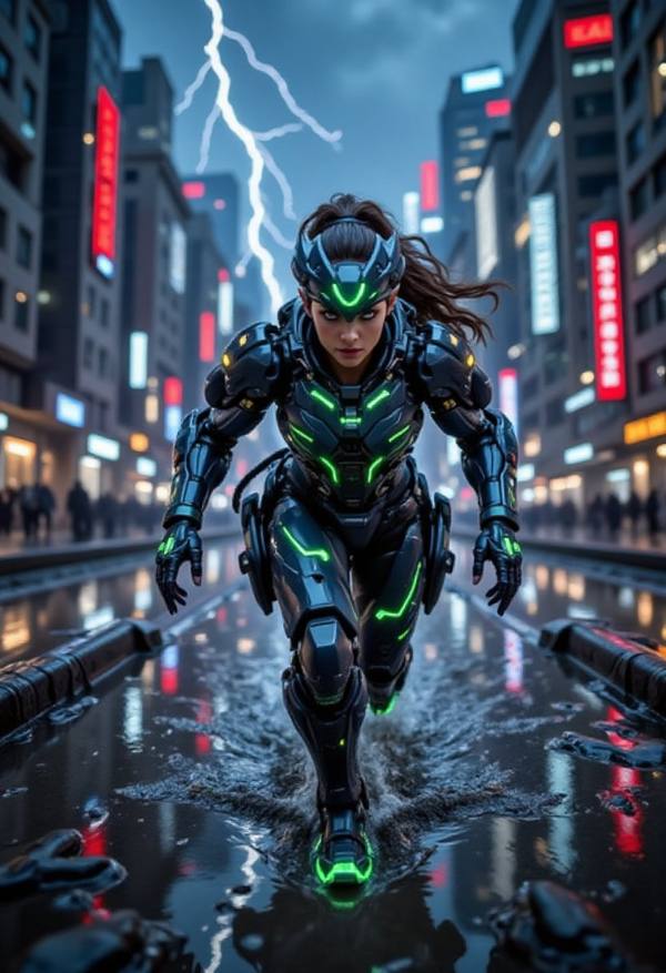 AI-generated image analyzed by PromptLens