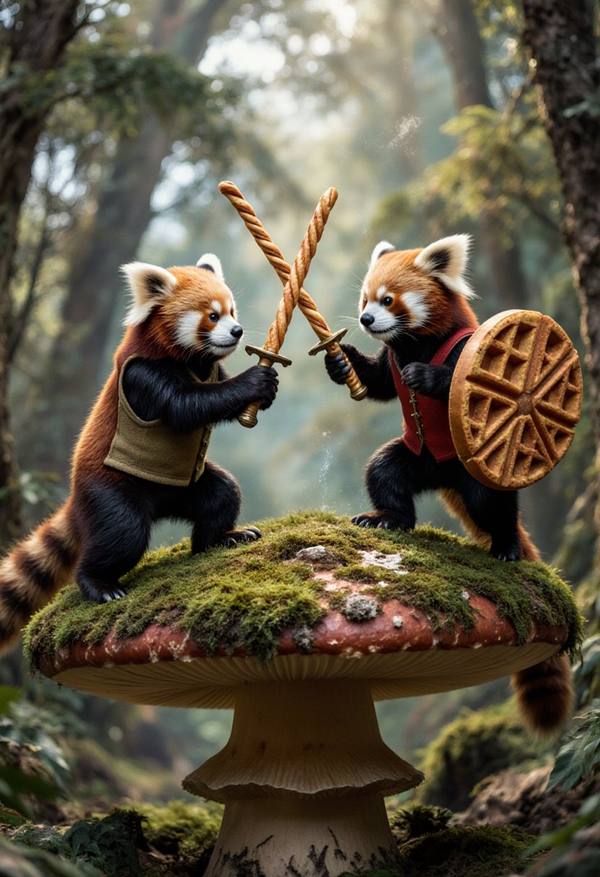 AI-generated image analyzed by PromptLens