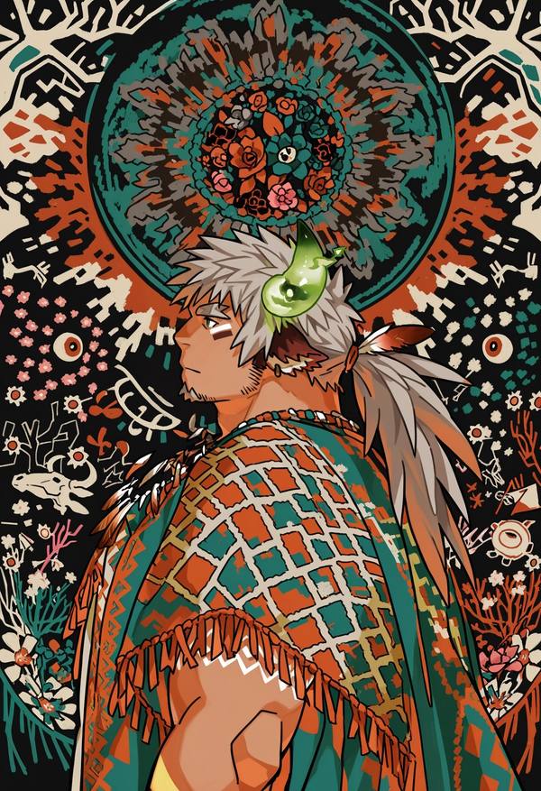 AI-generated image analyzed by PromptLens