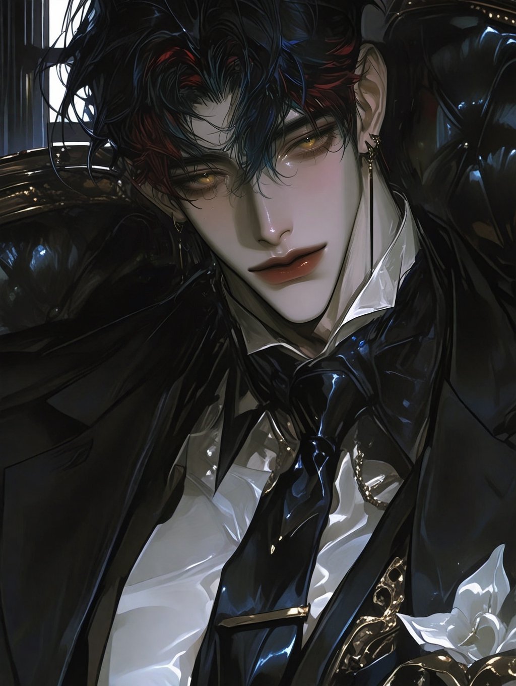 AI-generated image analyzed by PromptLens