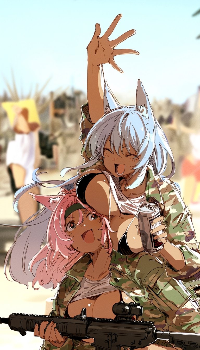 AI-generated image analyzed by PromptLens