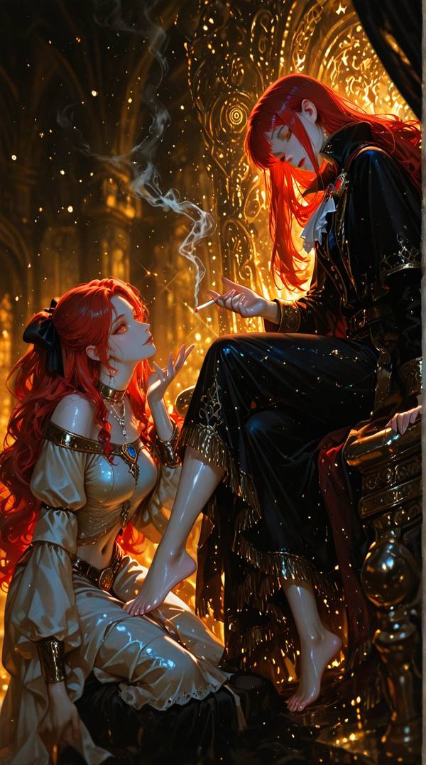 AI-generated image analyzed by PromptLens