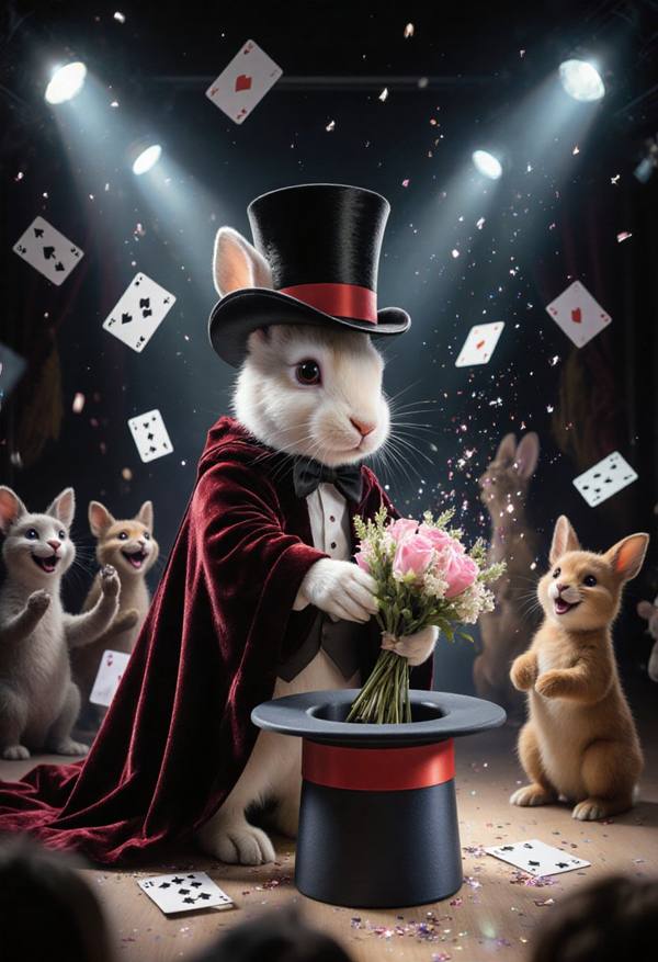 AI-generated image analyzed by PromptLens