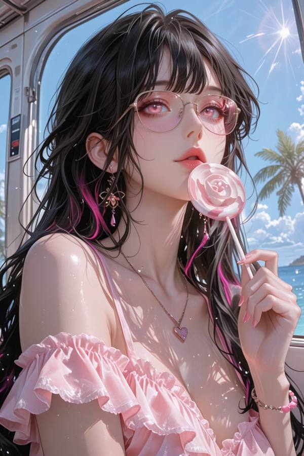 AI-generated image analyzed by PromptLens