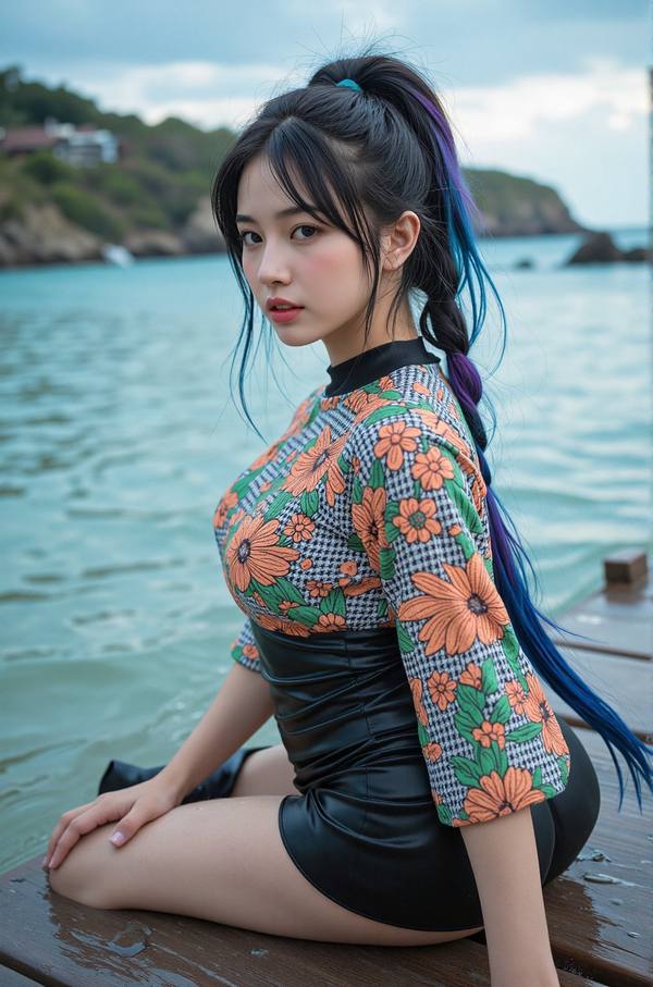 AI-generated image analyzed by PromptLens