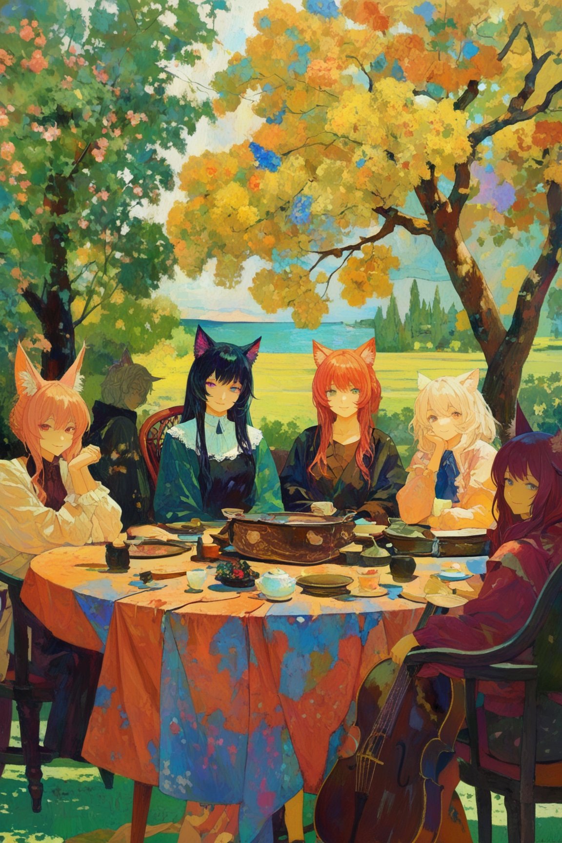 AI-generated image analyzed by PromptLens