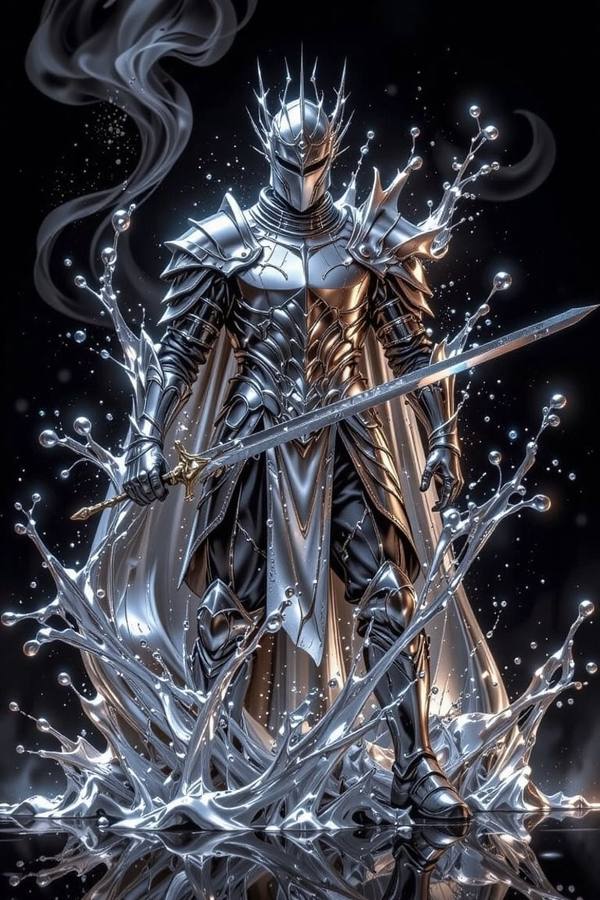 AI-generated image analyzed by PromptLens