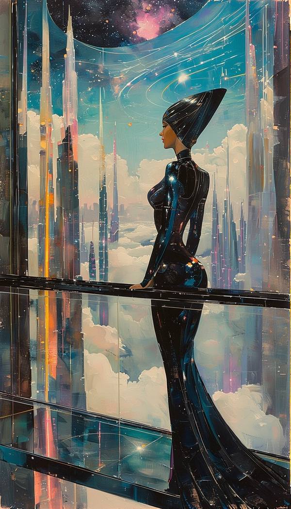 AI-generated image analyzed by PromptLens