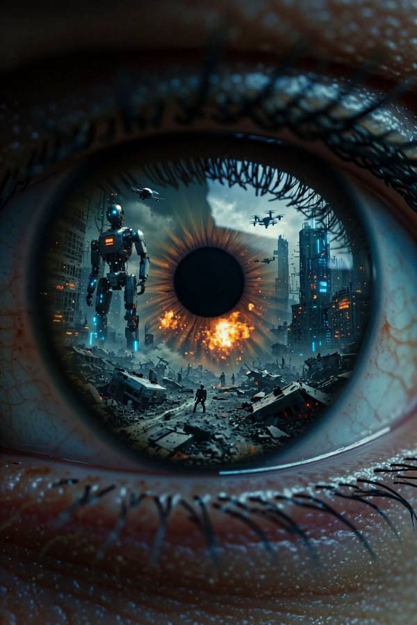 AI-generated image analyzed by PromptLens