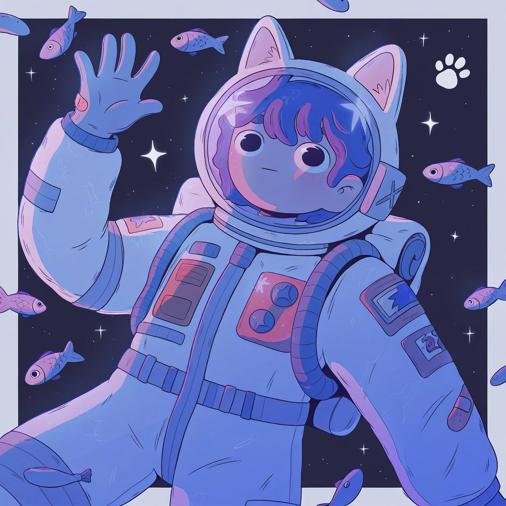 AI-generated image analyzed by PromptLens