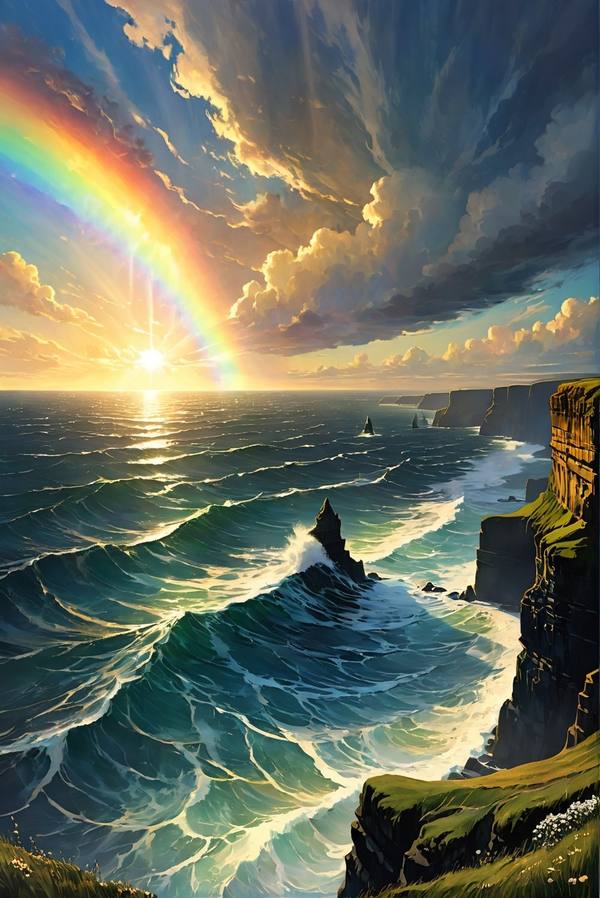 AI-generated image analyzed by PromptLens