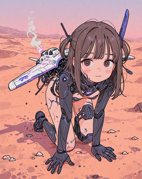 AI-generated image analyzed by PromptLens