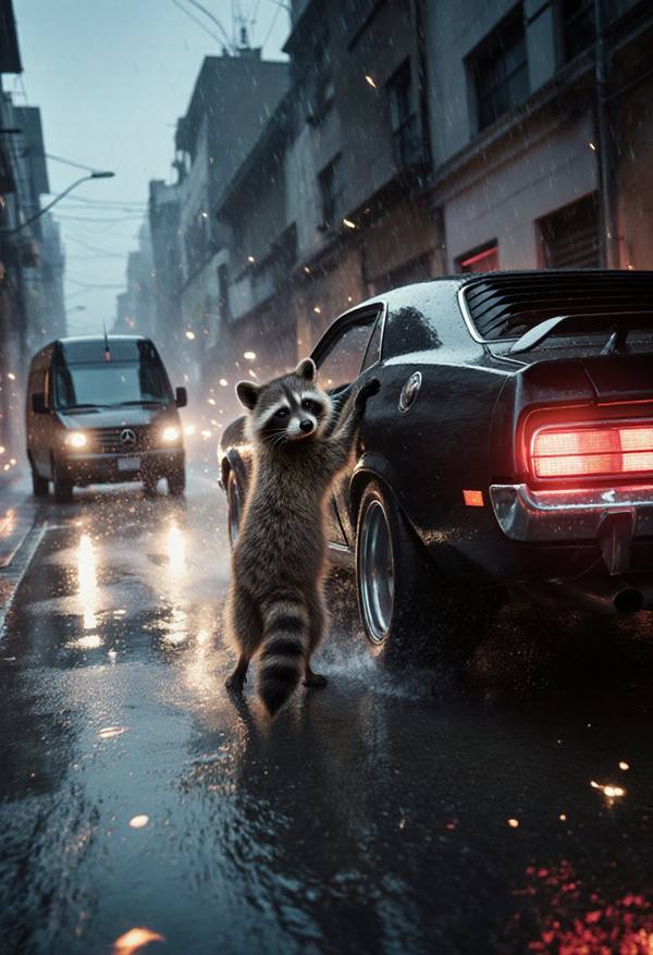 AI-generated image analyzed by PromptLens