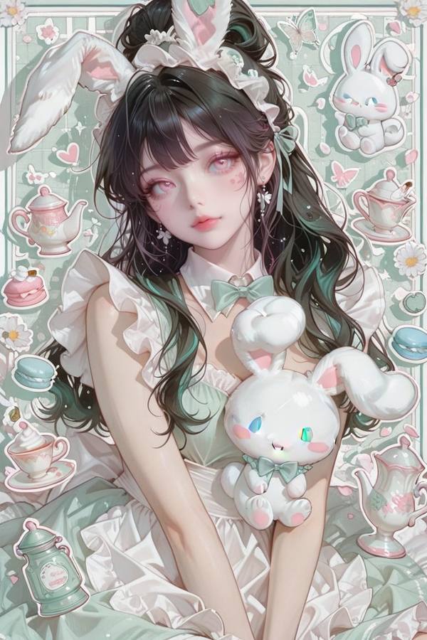 AI-generated image analyzed by PromptLens