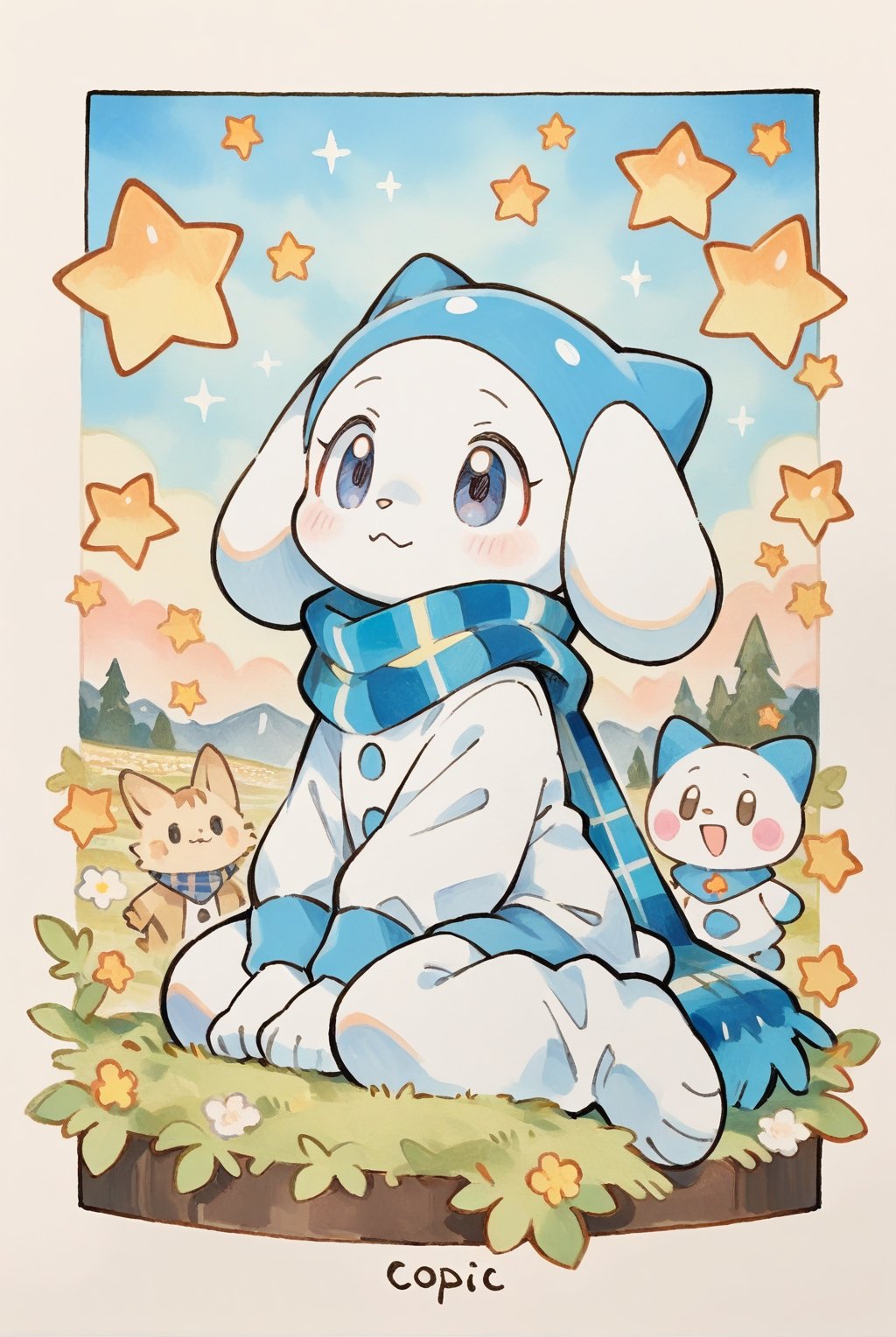 AI-generated image analyzed by PromptLens