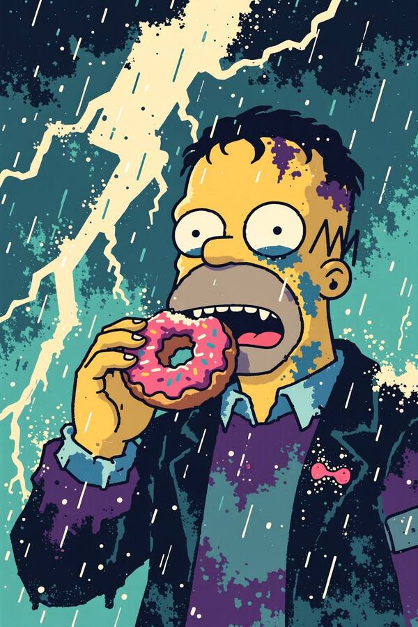 AI-generated image analyzed by PromptLens