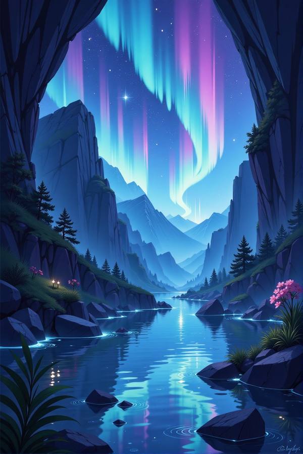 AI-generated image analyzed by PromptLens