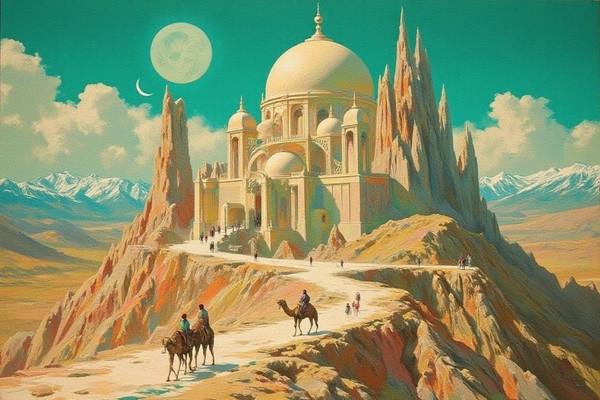 AI-generated image analyzed by PromptLens